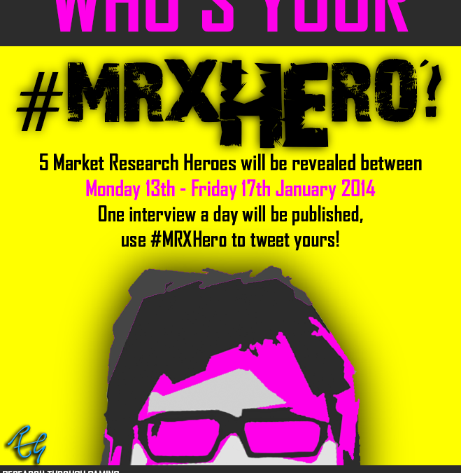 Market Research Heroes Week Is Coming Up Next Week!