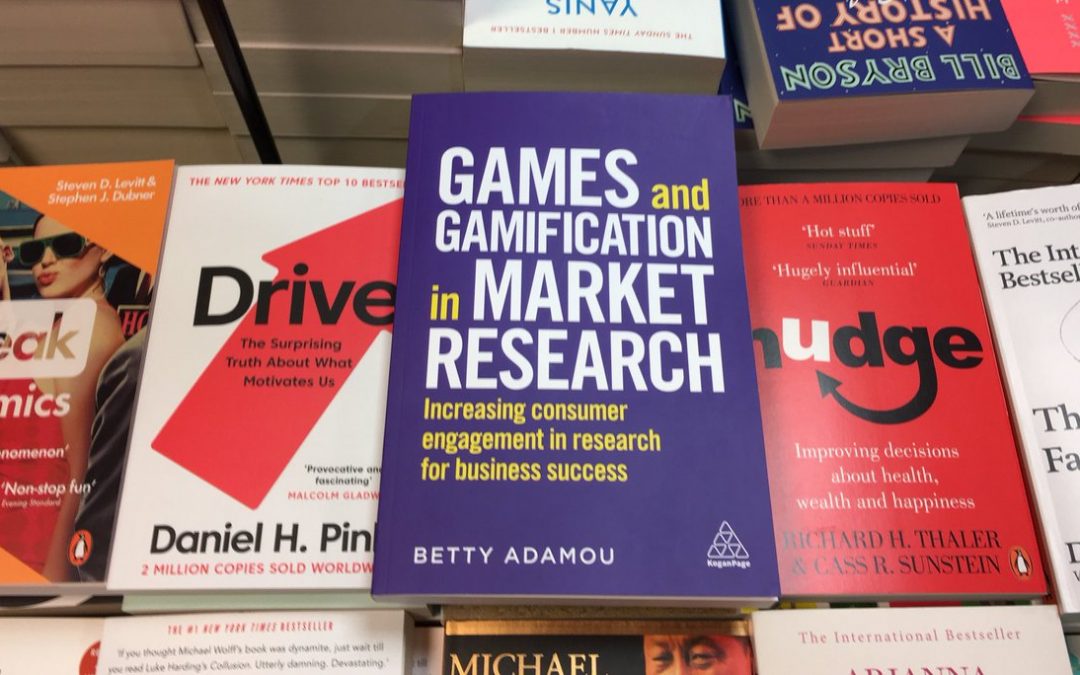 The book is here! Games and Gamification in Market Research: Increasing Consumer Engagement in Research for Business Success